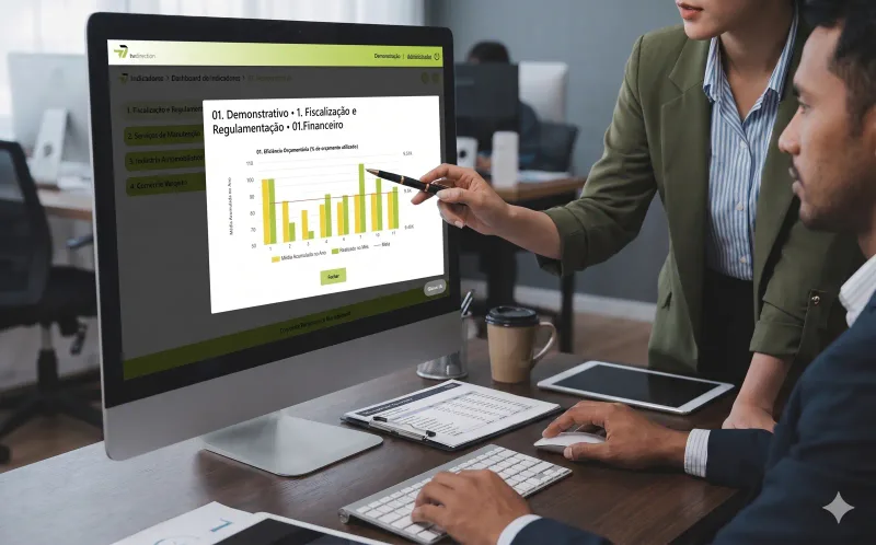 Consolide resultados por períodos e acompanhe a performance do Modelo de Gestão